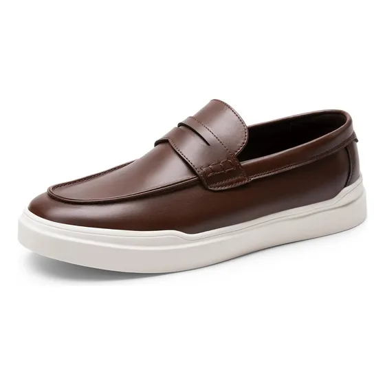 Zapatos Bruno Marc Talla 8 Color Marrón Exclusivos