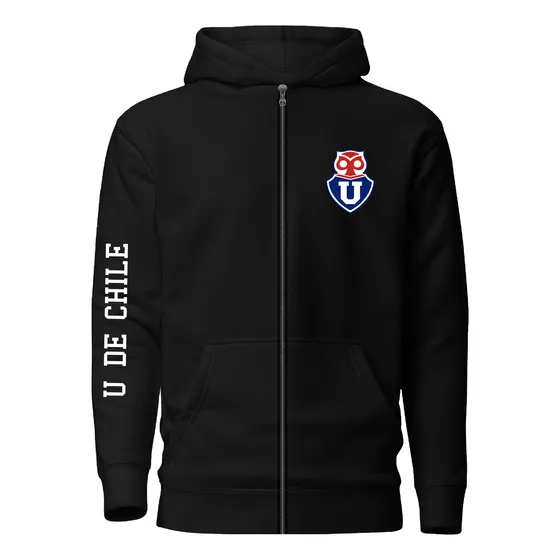 Poleron Cierre La U De Chile / Gohan / Futbol Profesional / The King Store