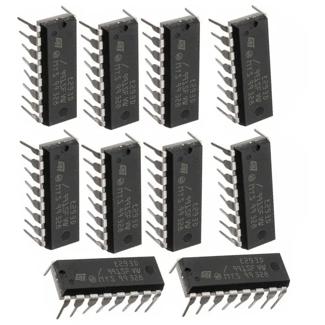 10 Piezas Puente H Driver L293d Integrado L293 Control Motor