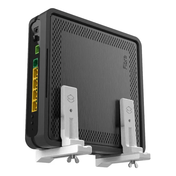 Suporte Parede Vertical Compativel Roteador Modem Ajustavel