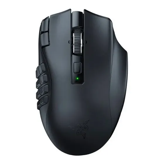 Mouse Razer Naga V2 Mmo 30k Dpi 19 Botones Hyperspeed Color Negro | Cuotas sin interés