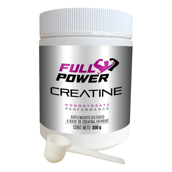 Creatina Monohidratada Suplemento Full Power 300gr C/scoop