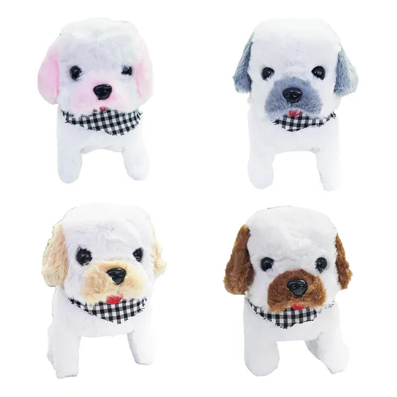  Robot Perro Perito Mascota Sonido Movimiento + Baterias