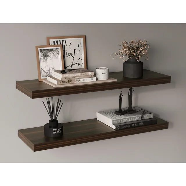 Repisa Flotante Wall 80x25x3,8 - Amaretto