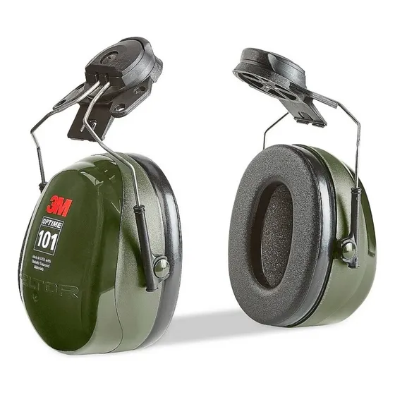 Orejera Peltor Optime 101 Para Montar En Casco H7p3e 3m Color Negro