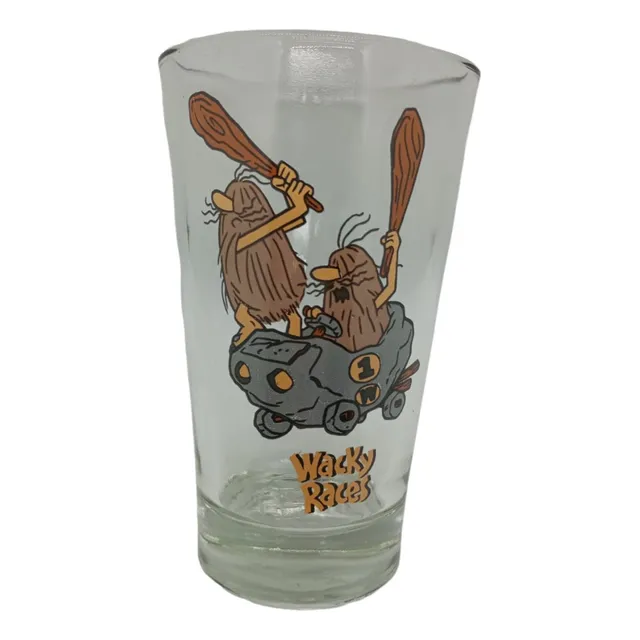 Vaso Vidrio Hnos Macana Autos Locos Wacky Races Pepsi Ur