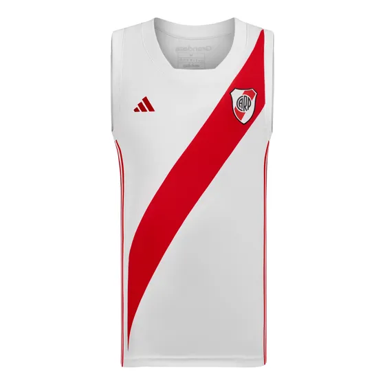 Camiseta adidas Básquet River Plate Hombre Blanco Jd4472