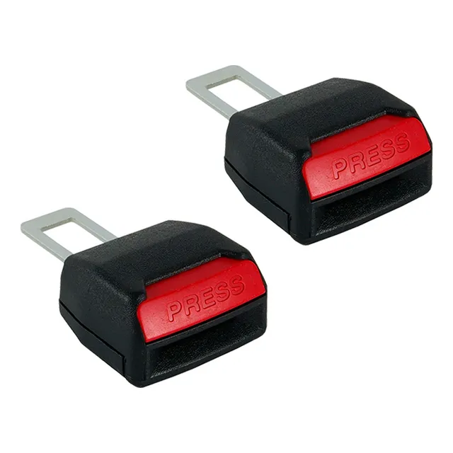 Broche Falso Cinto Cinturon Seguridad Dobl Universal Auto X2