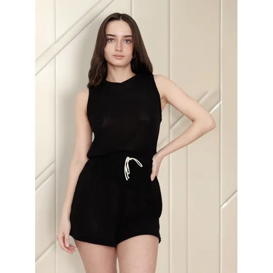 Short Nano Tejido Gardenia #3025