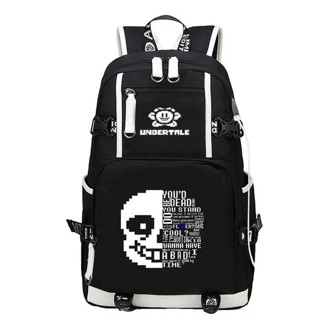 2025 . Mochila Periférica Game Undertale De Gran Capacidad Para
