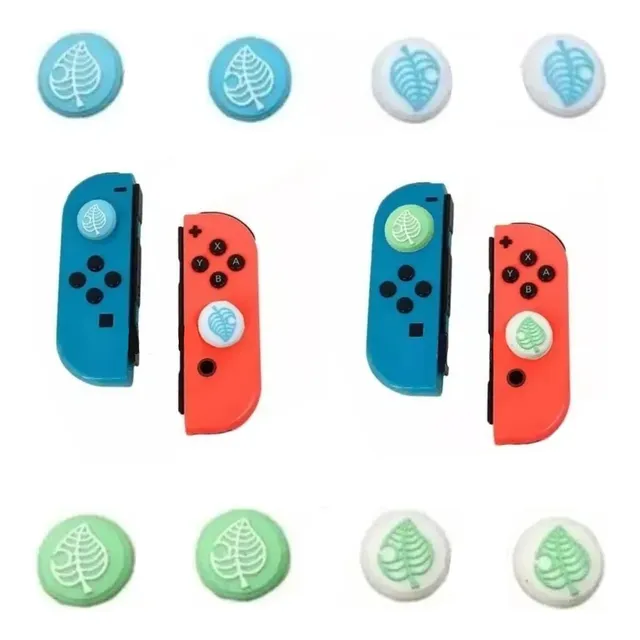 Set 8 Gomas Animal Crossing 01 Para Joycon Nintendo Switch