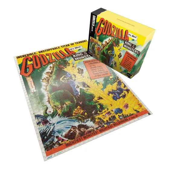 Super7 Toho Godzilla Puzzle 1000 Piezas  King Of Monsters