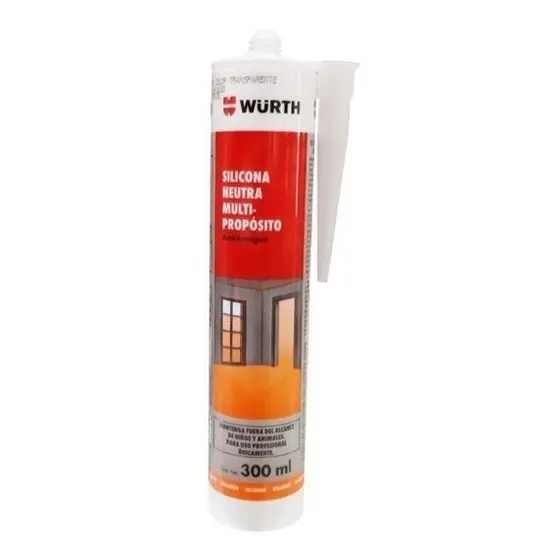 Silicona Neutra Blanca 280 Ml Wurth