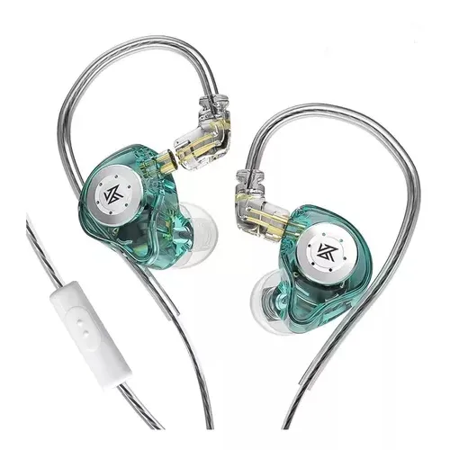 Auriculares in-ear gamer inalámbricos KZ Gamer EDX Pro con Micrófono KZ EDX Pro con Mic verde