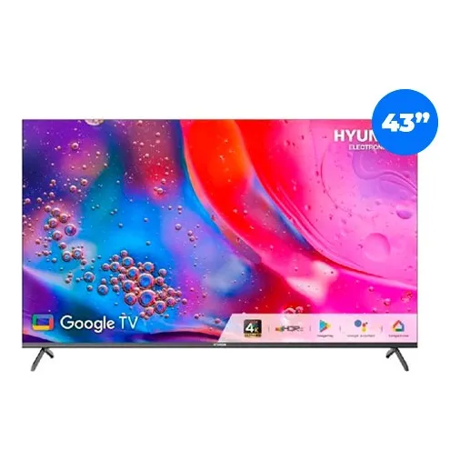 Televisor Hyundai Qled 43 Pulgadas Google Tv