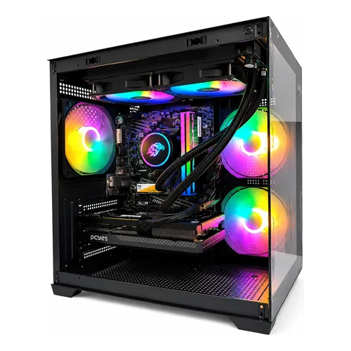 Pc Gamer Full Black Ryzen 7 5700x Rtx5060ti 32gb Ssd 1tb Win