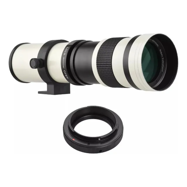 Súper Teleobjetivo Zoom Cámaras Nikon T2ai 420-800 Mm