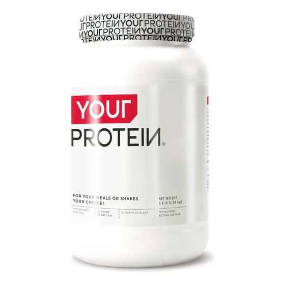 Proteína Your Protein Whey de 1.28 kg, Sabor Neutro