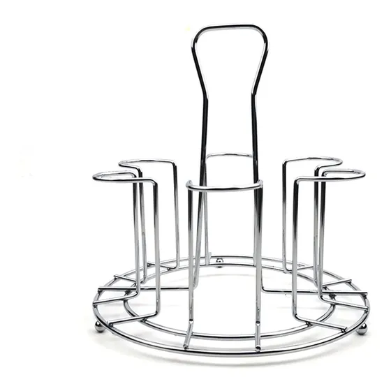 Estante Secado Vaso Metal Para Botella Vidrio Escurridor