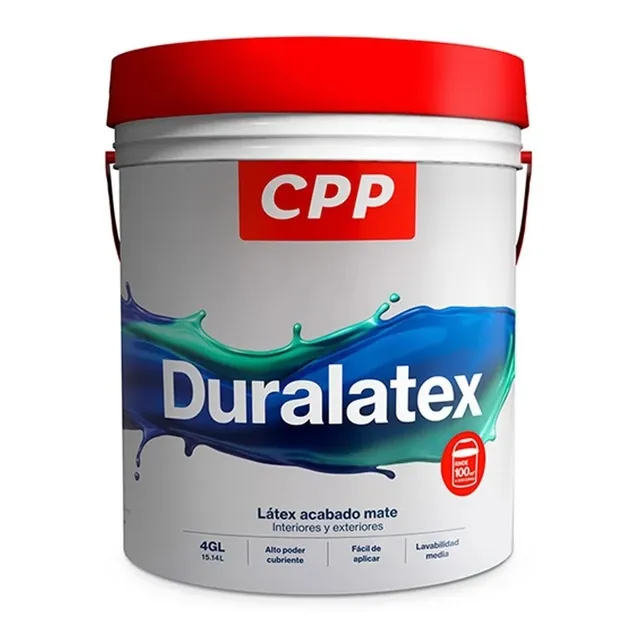 Pintura Duralatex Cpp Balde 4 Galones (matizado)