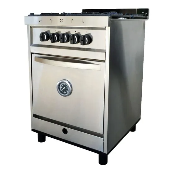 Cocina Industrial 50cm Maraldi Cucinare 500 Acero Inoxidable