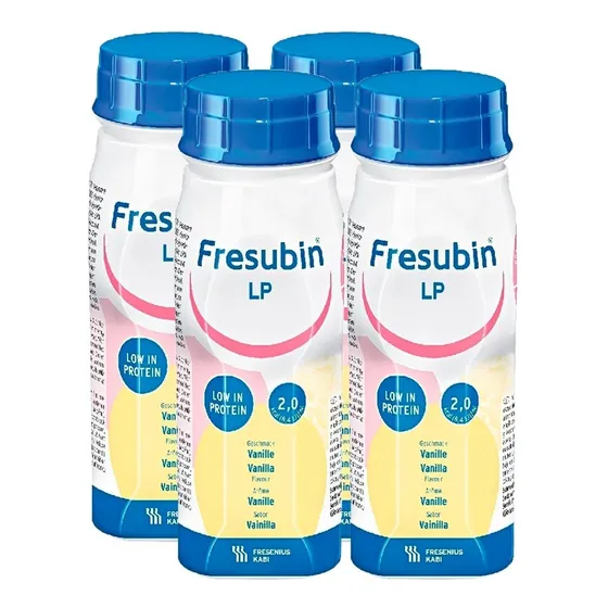 Fresubin Lp 200ml Baunilha Kit Com 4 Unidades - Fresenius