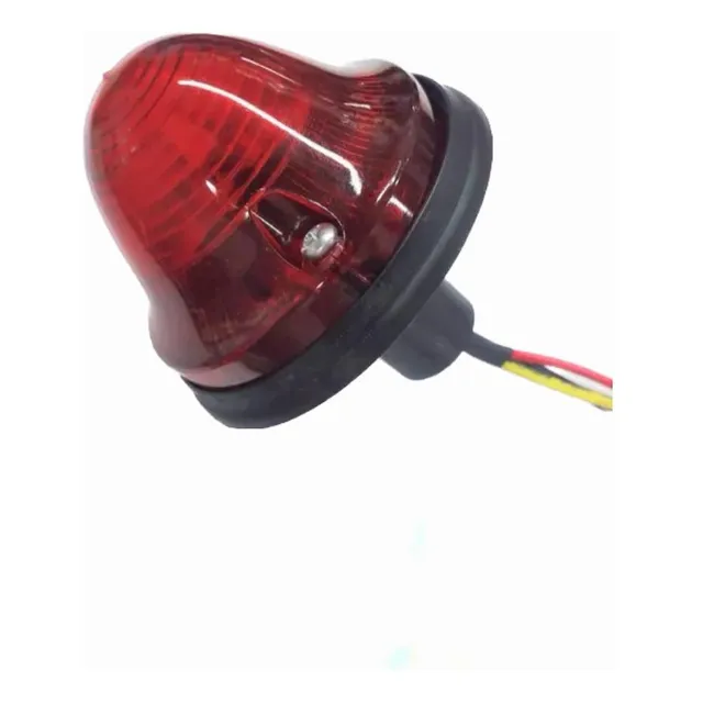 Farol Auto Mehari  Color Rojo Ambar Cristal