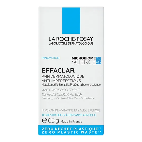 Jabón En Barra La Roche Posay Effaclar 65 G