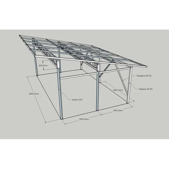 Estructura Metálica Para Techos 