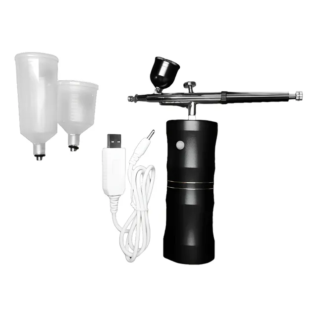 Aerografo Con Compresor  Repostería Maquillaje Uñas Pintura