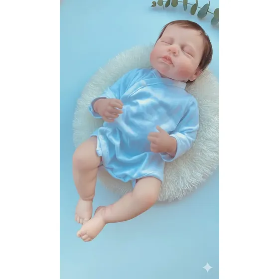 Muñeca Reborn - Bebé Realista Silicona Accesorios C/completo