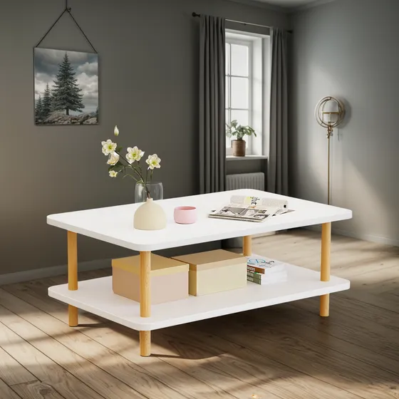 Mesa De Centro Para Sala Madera,mesa Lateral Mesa Auxiliar