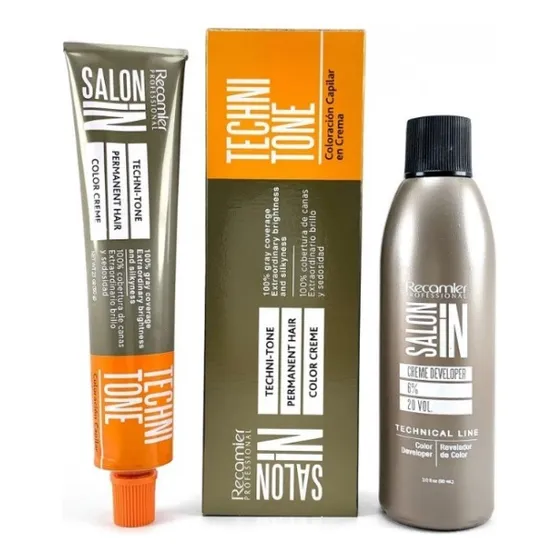 Tinte Recamier Professional Sal - g Tono 10.11 Rubio extra claro cenizo profundo