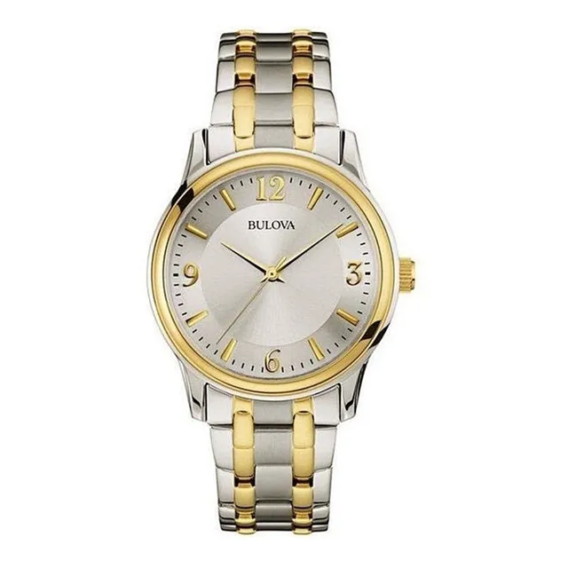 Reloj Bulova 98A150 Hombre Plateado y Dorado