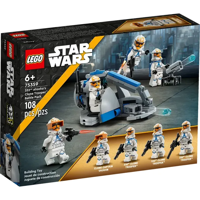 Lego Star Wars - Soldados Clon De La 332 De Ahsoka (75359) Cantidad de piezas 108