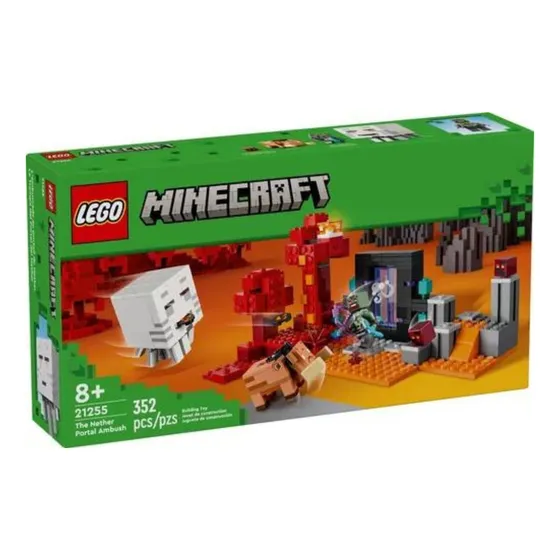 Lego Minecraft 21255 - A Emboscada No Portal Do Nether