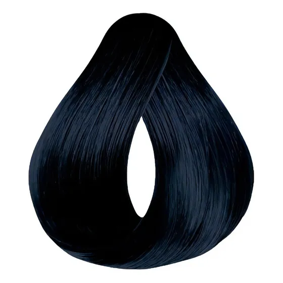 Tintura Haskell Excllusiv tom Tonalizante tom 100 preto azulado para cabelo