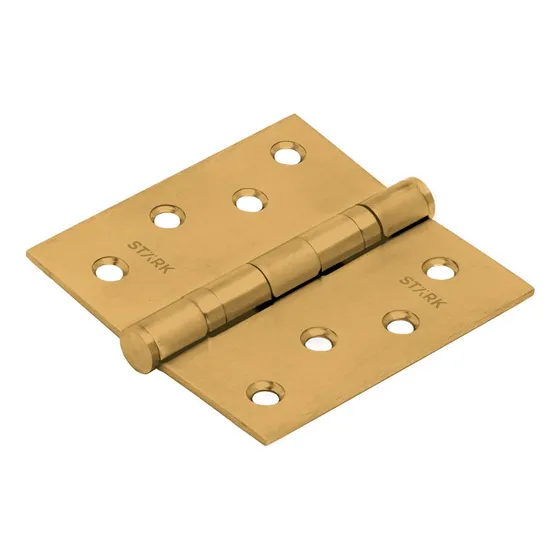 3 Bisagra Con Rodamientos De 4 X4 . 2 Mm Espesor. Bronce Pul