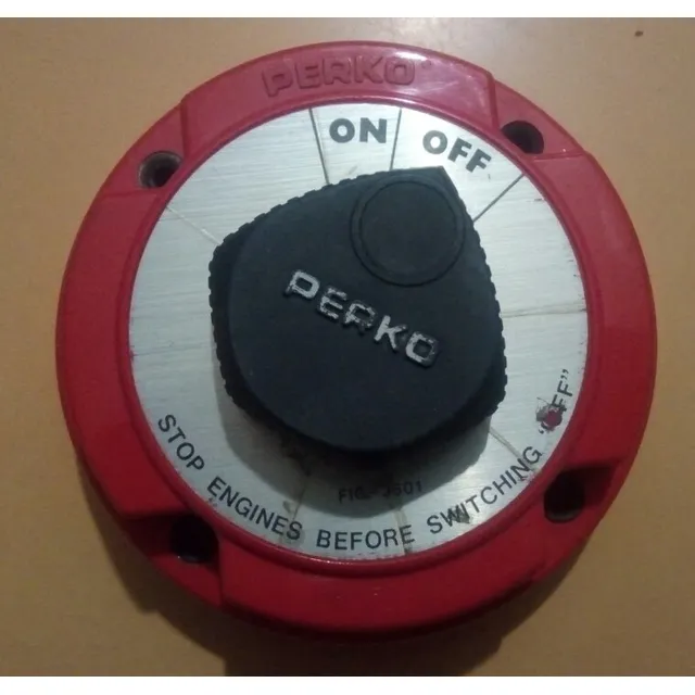 Master Switch Para Baterías De Barco O Carro Marca Perko