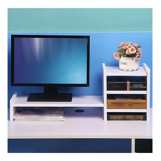 Organizador Escritorio Para Decoracion Cubiculo Estante Casa
