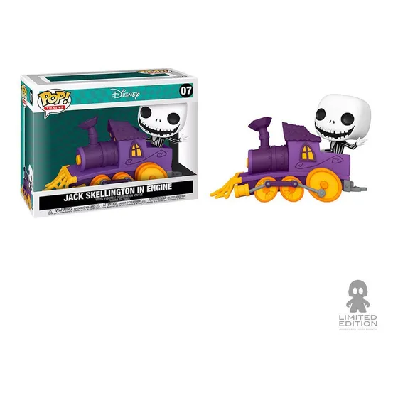 Funko Pop Trains Disney Nbc Jack Skellington In Engine 07
