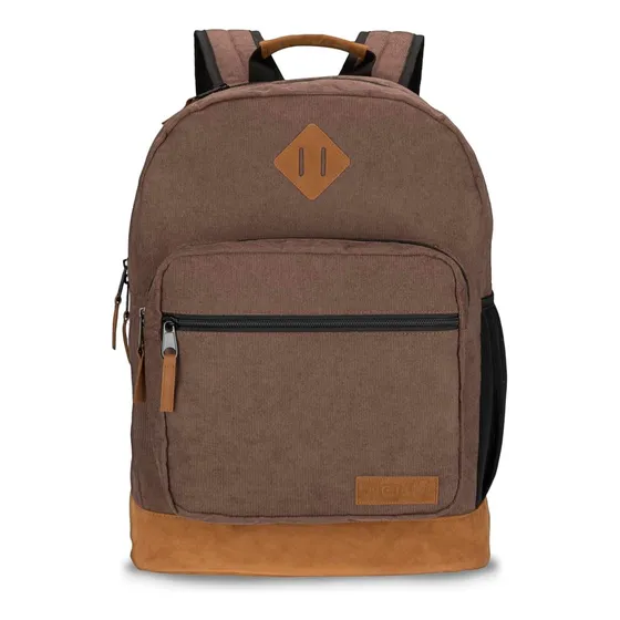 Mochila Wrangler Resistente Al Agua Color Marron