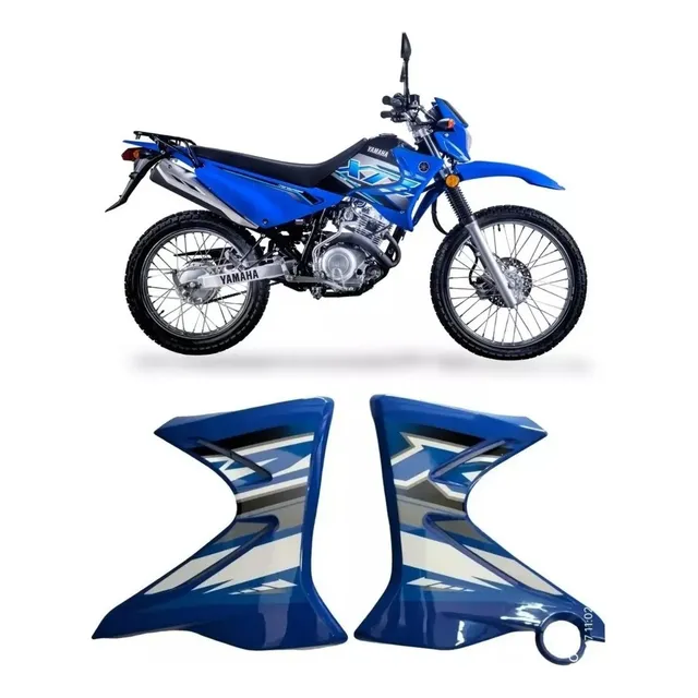 Cubierta Protectora De Tanque Azul/blanco Yamaha Xtz125