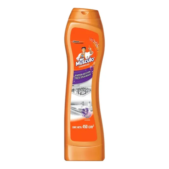 Mr Musculo Limpiador Crema Lavanda 450 Cc