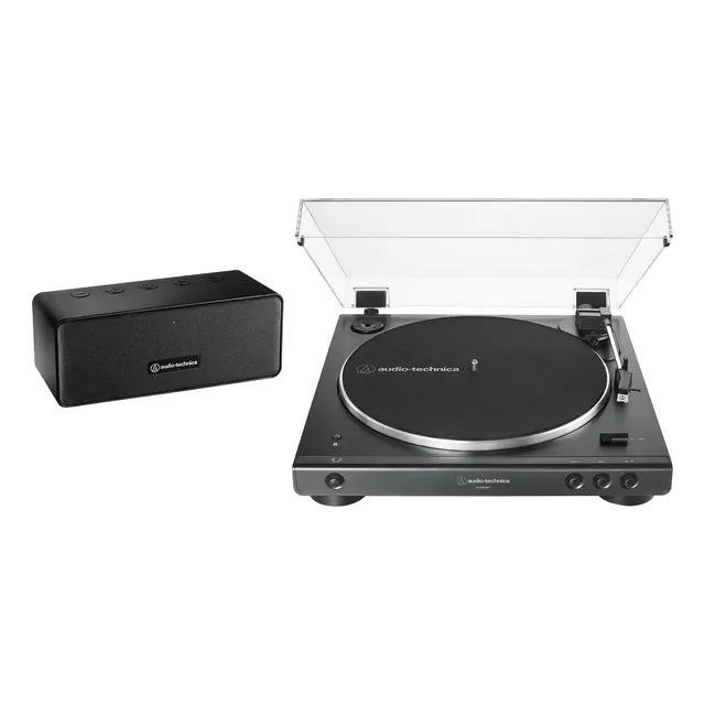 Tocadiscos Bluetooth Audio-technica At-lp60xspbt-bk Negro