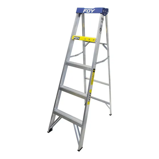 Escalera De Aluminio Tipo Tijera 4 Escalones Etf4 Surtek