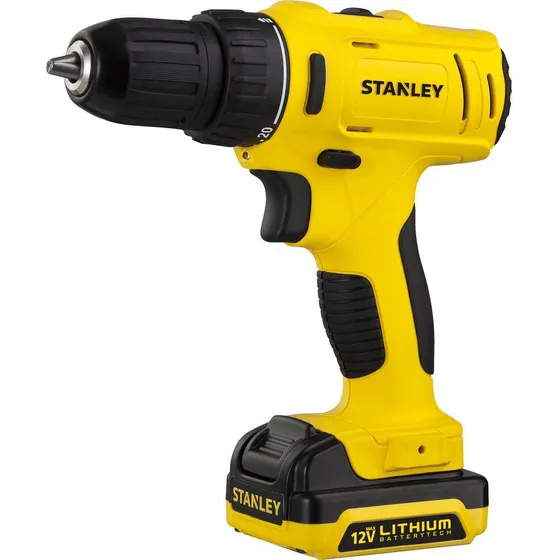 Furadeira E Parafusadeira Stanley Scd121s2k C/ Acessórios