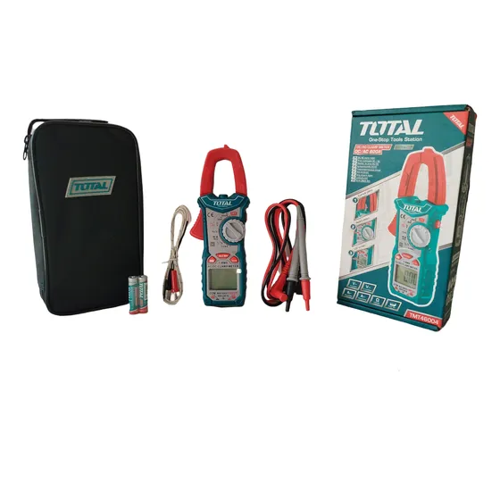 Multímetro Digital C/pinza, 600v De 600amp, Lcd 6000 Cuentas