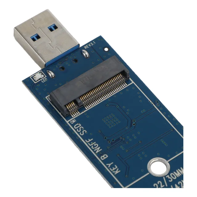 Adaptador Ssd M2 A Usb M.2 Ngff Sata Ssd B Key A Usb 3.0