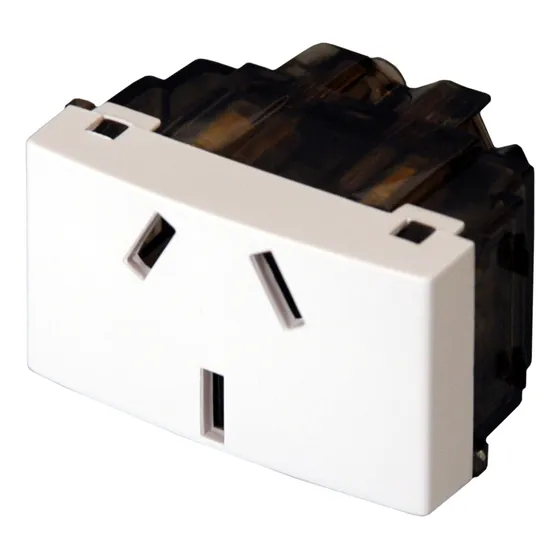 Modulo 1 Toma Corriente 10 Amp Linea Plein Exultt X10